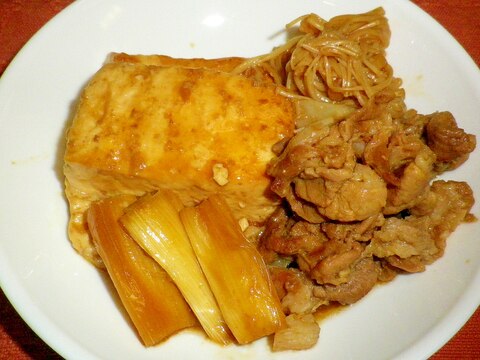 リメイク チャーシューのタレで肉豆腐 レシピ 作り方 By Kirin0218 楽天レシピ